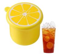 Bac à glaçons cylindrique - Grand moule à cubes, moule de congélation facile à démouler | Bac à glaçons avec couvercle pour cocktails, whisky, boissons fraîches, cuisine, bar, espaces de rassemblement