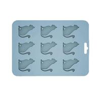 Bac à glaçons en forme de cube 9 cavités de qualité alimentaire résistant à | Moules en silicone pour congélateur, cuisine, bar, fête, camping, whisky, cocktail, bourbon, bière, café, boisson