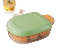 Bac à glaçons en forme de cube | Machine à glaçons - Moule à 6 grilles facile à démouler pour café, whisky, boissons, bar, congélateur, réfrigérateur pour adultes