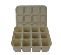 Bac à glaçons en silicone avec couvercle pour un démoulage facile et une prévention des odeurs, conception peu encombrante pour la cuisine ou le bureau, moules à glace pour pique-niques en plein air