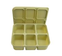 Bac à glaçons en silicone avec couvercle pour un démoulage facile et une prévention des odeurs, conception peu encombrante pour la cuisine ou le bureau, moules à glace pour pique-niques en plein air