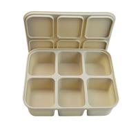 Bac à glaçons en silicone de qualité supérieure 4/6/12 grilles avec couvercles, doux mais robuste, idéal pour les cuisines familiales et les événements sociaux, outils de cuisine à domicile
