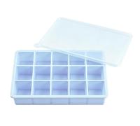 Bac À Glaçons En Silicone - Moule À 15 Grilles - Machine À Glaçons Flexible - Plateau De Congélation Antiadhésif À Dégagement Facile - Outil De Cuisine Durable Pour La Maison, Le Bar, Le Pub, L'hôtel,