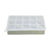 Bac À Glaçons En Silicone - Moule À 15 Grilles - Machine À Glaçons Flexible - Plateau De Congélation Antiadhésif À Dégagement Facile - Outil De Cuisine Durable Pour La Maison, Le Bar, Le Pub, L'hôtel,