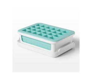 Bac à glaçons en silicone petits cubes cocktail avec couvercle OXO