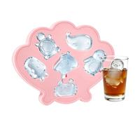 Bac À Glaçons En Silicone Pour Animaux - Moule À Glaçons Antiadhésif À 6 Cavités De Qualité Alimentaire, Plateau De Congélation Réutilisable Pour Whisky, Cocktail, Jus, Bonbons, Chocolat | Accueil Cui