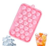Bac à glaçons en silicone réutilisable de qualité alimentaire en forme de | Bac à glaçons amovible avec couvercle pour cocktails, whisky, café, cuisine, fêtes, boissons, aliments, camping, chocolats