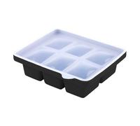 Bac à glaçons - Machine à glaçons carrée à 6 grilles avec fonction de libération facile | Type de presse, gadget de cuisine multifonction pour les cubes de cocktail, les boissons à whisky, les