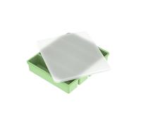 Bac à glaçons, moule 4 grilles, barre rectangulaire, îlot de cuisine familial, peut être complet avec longs Cubes, usage domestique(White)