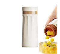 Bac À Glaçons - Plateaux De Fabrication De Glace Réutilisables Portables En Silicone, Tasse À Bulles, Bouteille En Silicone PP De 215 G | Moule Cube Pour Fête Vie Quotidienne Piscine Cuisine Pique-