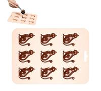 Bac à glaçons pour congélateur 9 compartiments, réutilisable, chat drôle | Moule à glaçons en silicone pour whisky, bière, jus, café, boissons, maison, cuisine, restauration