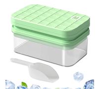 Bac à glaçons pour congélateur avec couvercle - Boîte À Glaçons De 56 Cases Avec Couvercle Et Bac De Rangement,Grande Capacité Pour Préparer Des Cubes Glacés Pour Tequila Vodka Whiskey Et Boissons