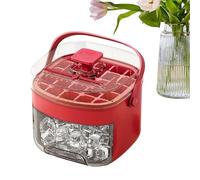 Bac à glaçons pour congélateur - Boîte à glaçons pratique avec couvercle pour le refroidissement, accessoires de glaçons de grand volume pour les fêtes, les fournitures de cuisine, les pique-niques
