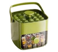 Bac à glaçons pour congélateur - Poubelle avec poignée pour glaçons | Outil portable facile à libérer pour la vie quotidienne, pique-nique, fête, cuisine