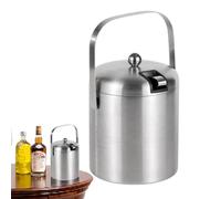 Bac à glaçons pour le bar, 1,3 l - Récipient de refroidissement pour la cuisine - Pour fête, bar, jardin, côte, pique-nique, barbecue, champagne et vin