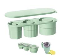 Bac à Glaçons pour Stanley,set de glaçons en silicone avec couvercle,Bac à glaçons pour Stanley cup,Moule à glaçons en silicone,Stanley Cup Ice Mold,pour Cocktails, Whisky, Glacé