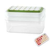 Bac À Glaçons - PP PET | Moule À Glaçons De Grande Capacité Avec Couvercle | Plateau Ice1 En Silicone | Machine Flexible Pour L'eau, Les Jus, Le Chocolat, Les Friandises Glacées Et Lees Cocktails À La