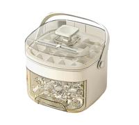 Bac à glaçons refermable avec couvercle et bac de rangement - Moules à glaçons avec poignée, réutilisables et faciles à détacher pour bar de maison, caravane, réfrigérateur, cocktail, extérieur