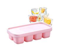 Bac à glaçons simple - Grands moules à glace en silicone facile à démouler - Support de congélateur en silicone - Moules à soupe - Support de congélation en silicone pour boissons froides,