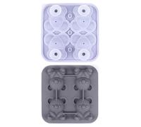 Bac à glaçons unique en forme de koala facile à démouler - En silicone de qualité alimentaire - Facile à nettoyer - Pour whisky, cocktails, petits plateaux pour congélateurs