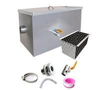 Bac à graisse, Piège à graisse en acier inoxydable, séparateur d'huile et d'eau, panier filtrant, plusieurs tailles