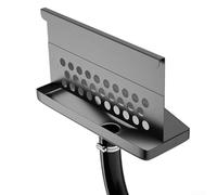 Bac à graisse pour barbecue en acier au carbone avec tuyau en silicone et collier de serrage conçu pour un drainage d'huile réutilisable et une fixation sûre aux sorties de graisse arrière