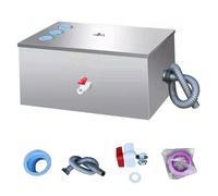 Bac À Graisse Pour Restaurant, Maison, Cuisine Commerciale - Bac À Graisse Sous Évier Pour Café, Lave-Vaisselle - Facile À Installer Et À Nettoyer - Intercepteur De Graisse Efficace, 40 X 30 X 60 Cm/