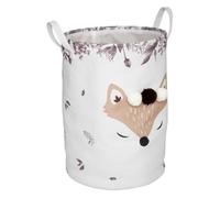 Atmosphera Bac à jouet Renard Tissu H50 cm