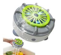 Bac À Laver Fruits | Lave-Légumes Portable Nettoyeur Alimentaire - Purificateur Automatique d'Aliments Électrique avec Égouttage et Lavage pour Usage Quotidien Préparation des Repas Salade Baies Fruit
