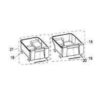 Bac à légumes (repère 21) Réfrigérateur congélateur (481010880116 C00496045 ARISTON HOTPOINT INDESIT)