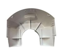 Bac à litière automatique pour chat - Couvercle de tiroir à pédale - Pièce de rechange facile à installer - Matériau PP - 44,5 x 36,5 x 15,5 cm