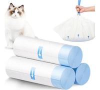 Bac à litière autonettoyant Amicura Cura2 et sacs poubelle de rechange 3 rouleaux de sacs poubelle de rechange pour le bac à litière Amicura Cura2