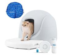 Bac à litière autonettoyant Catlink Baymax Lite (gris) avec escalier