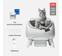 Bac à litière autonettoyant CATLINK Open-X - Open-X (Blanc ?)