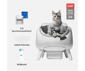 Bac à litière autonettoyant CATLINK Open-X - Open-X (Blanc ?)