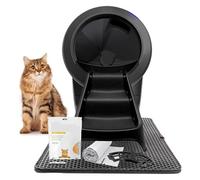 Bac à litière autonettoyant for Chat, Comprend Litter-Robot 4, 6 recharges OdorTrap, 50 doublures for tiroir déchets, Rampe, Tapis, bac