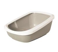 Nobby Litière Pour Chat Aseo Jumbo Moka-Blanc 67,5x48,5cm Extra Grand