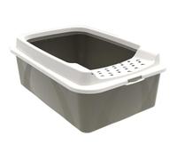 Bac à litière avec rebords - ROTHO MYPET - BONNIE - 57.2 x 39.3 x 20.9 cm - Cappuccino