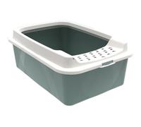 Bac à litière avec rebords - ROTHO MYPET - BONNIE - 57.2 x 39.3 x 20.9 cm - Vert