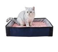 Bac à litière | Bac à litire de Voyage | Plateau étanche et Anti-Fuite | Bacs à litière de Voyage pour Chats | pour la randonnée Camping intérieur extérieur Voiture Meubles de Rangement Jouer