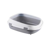 Bac à litière chat Queen XXL gris pierre - Zolux Gris