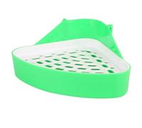 Bac à litière lapin, Toilette d'angle pour pot pour animaux de compagnie plus grande casserole, Pet Toilet Potty Trainer Cage pour animaux de compagnie détachable pour lapin cochon d'inde furets