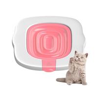 Bac à litière Mobile pour Chat - Portable - Aide à l'apprentissage - Prévention des Troubles des Animaux - Accessoire d'intérieur pour Chats - Entraînement Pratique, hygiène Facile - Comfort