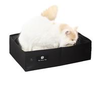 Bac à litière pliable pour chat | Litière portable anti-fuite pour chat | Commandez une litière pour chat gratuite, accessoires pour animaux de compagnie pliables pour les séjours à l'hôtel
