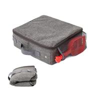 Bac à litière portable avec couvercle, bac à litière pour chat de voyage | Bac à litière mobile de voyage pour chat,Aucun transporteur pliable de litière de résistant à l'eau de fuite avec une pelle p
