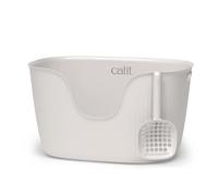 Bac à litière pour chat avec pelle Catit LOO Blanc 59x39x34 cm