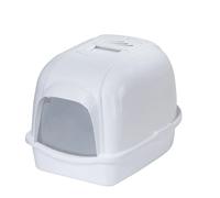 Europet Bernina 441-199640 Bac à litière écologique pour chat 43 x 56 x 40 cm (Blanc)