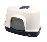 Europet Bernina Maison de Toilette d'angle de Très Grande Bleu Taille 56 x 70 / 46 cm