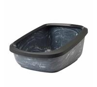 Bac à litière pour chat Nobby Pet Aseo Jumbo Marble Gris 67,5x48,5x29 cm