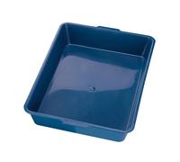 Bac à litière pour chat Nobby Pet Bleu 44x31x8 cm